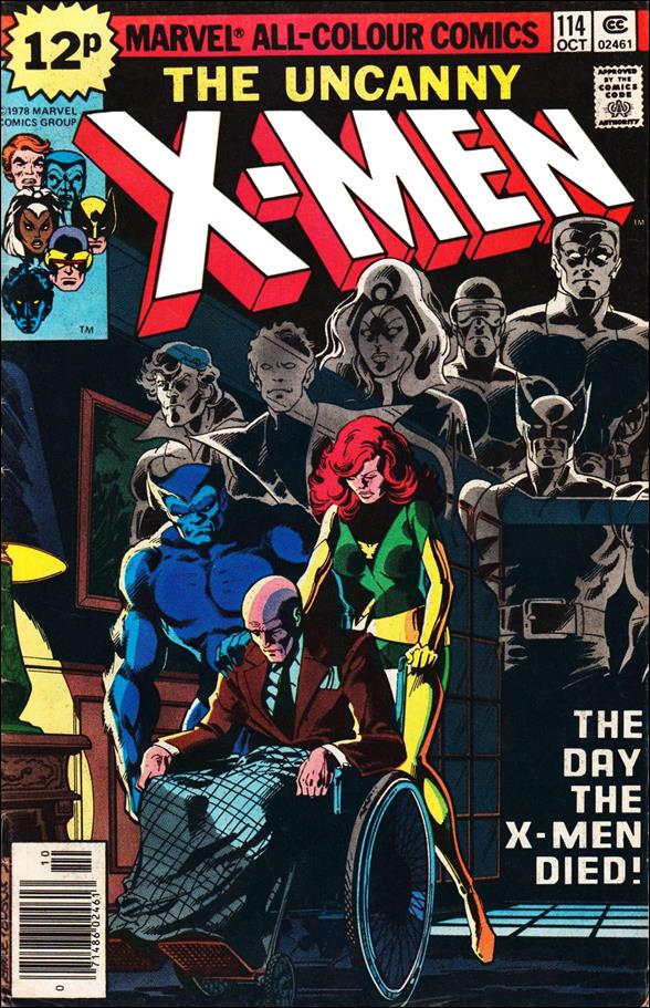X-Men (1963) issue 114-B UK Price Cover