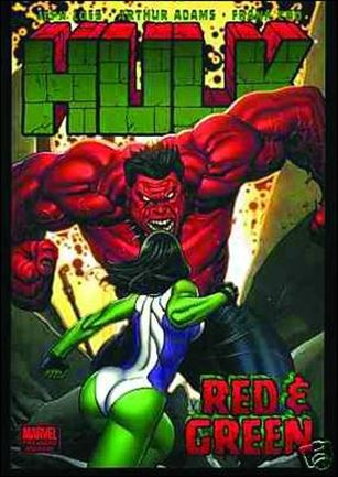 Hulk issue 2 Red & Green - Frank Cho Direct Market Dust Jacket