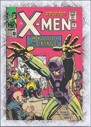 Marvel Beginnings: Series 1 (Breakthrough Issues Comic Cover Subset) card B-24 The X-Men Vol. 1 #14