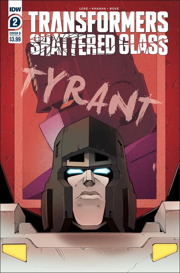 Transformers: Shattered Glass issue 2-B Andrew Griffith Cover
