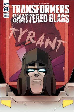 Transformers: Shattered Glass issue 2-B Andrew Griffith Cover