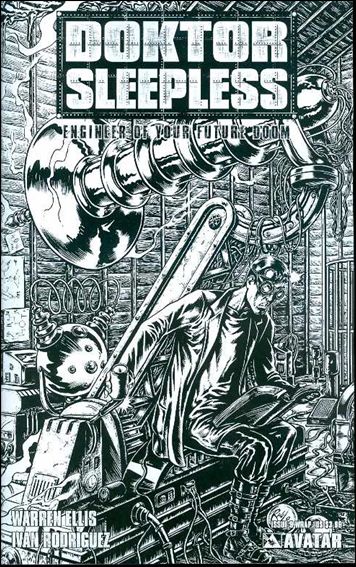Doktor Sleepless issue 9-D Wraparound Cover