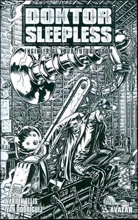 Doktor Sleepless issue 9-D Wraparound Cover