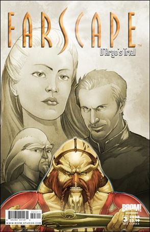 Farscape: D'Argo's Trial issue 3-B Caleb Cleveland Cover