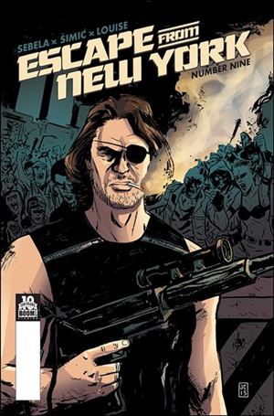 Escape from New York issue 9 Jason Copland Cover