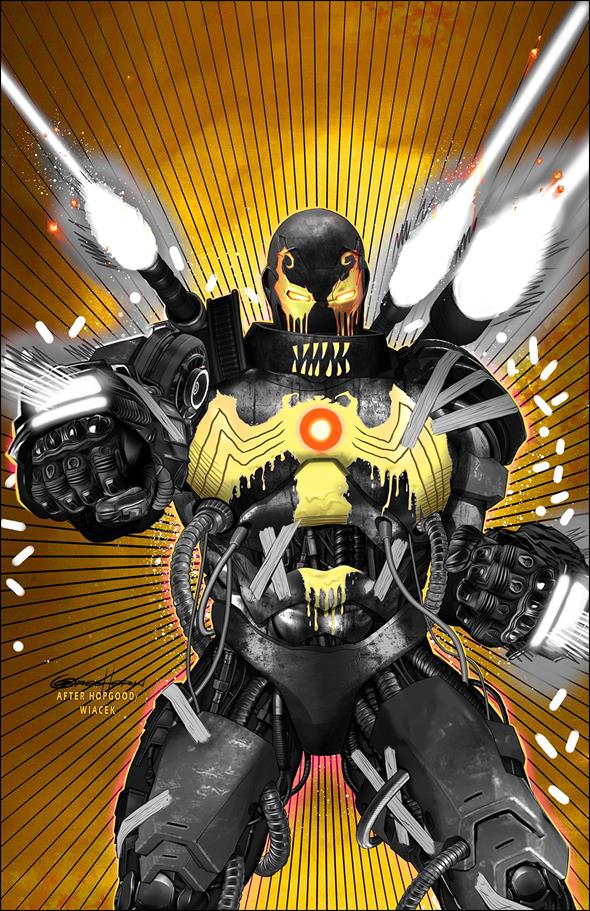 Venom (2018) issue 25-UR Greg Horn Iron Lion Convention Virgin Cover 1/1000