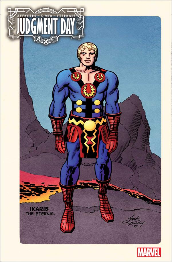 A.X.E.: Judgment Day issue 1-F Jack Kirby 1:50 Hidden Gem Cover