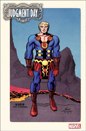 A.X.E.: Judgment Day issue 1-F Jack Kirby 1:50 Hidden Gem Cover