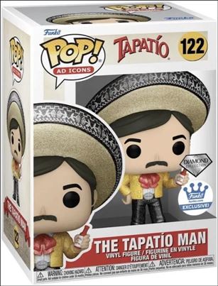 POP! Ad Icons figure 122-B The Tapatio Man (Diamond) Funko Shop Exclusive