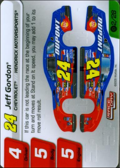 NASCAR Race Day 2005 (Base Set) card 2.1 Jeff Gordon