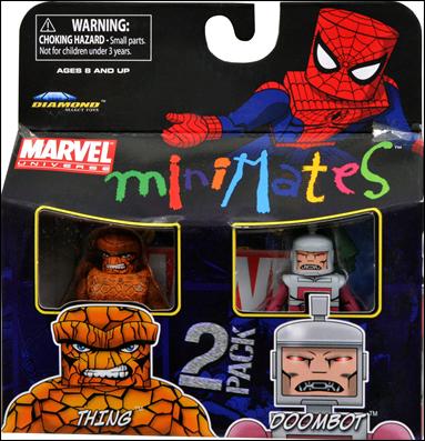 Marvel Minimates figure 107 Thing and Doombot