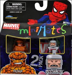 Marvel Minimates figure 107 Thing and Doombot