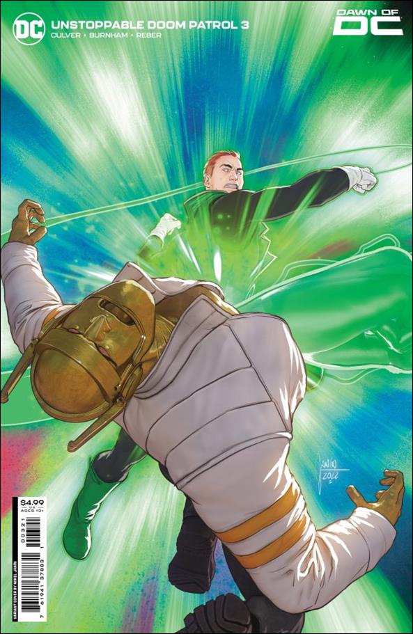 Unstoppable Doom Patrol issue 3-B Mikel Janin Cardstock Cover