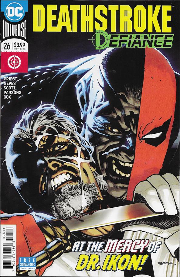 Deathstroke (2016) issue 26 Ryan Sook Cover
