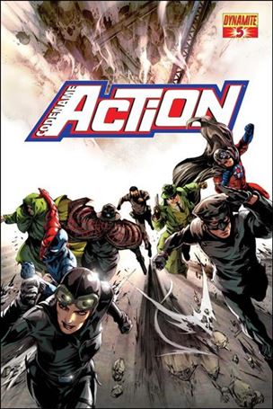 Codename: Action issue 5-B Jonathan Lau Cover