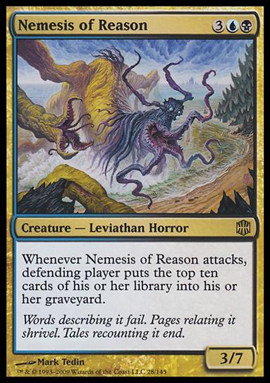 Magic The Gathering: Alara Reborn (Base Set) card 28 Nemesis of Reason