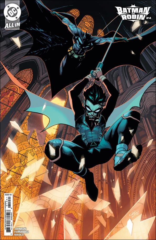 Batman and Robin (2023) issue 14-F Christian Duce 1:25 Cardstock Cover