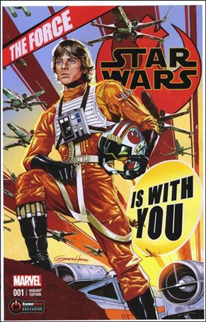 Star Wars (2015) issue 1-XU Greg Horn GameStop Cover 1/10000