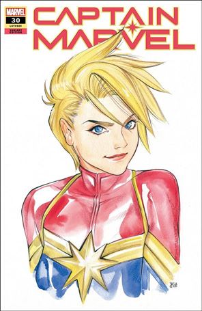 Captain Marvel (2019) issue 30-C Peach Momoko Marvel Anime Cover