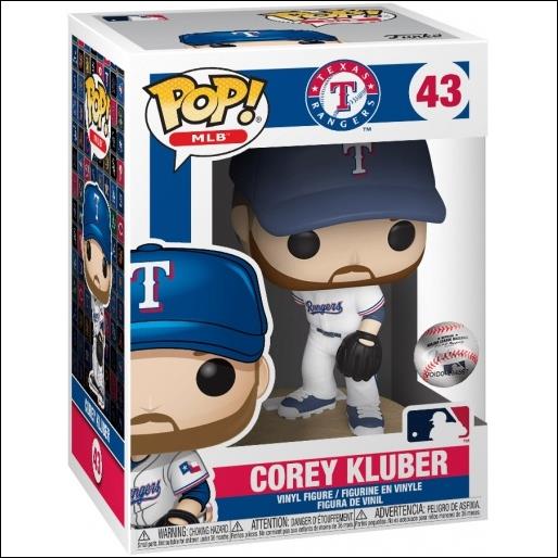 Pop! MLB figure 43 Corey Kluber