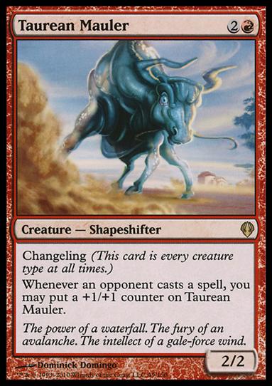 Magic the Gathering: Archenemy (Base Set) card 49 Taurean Mauler