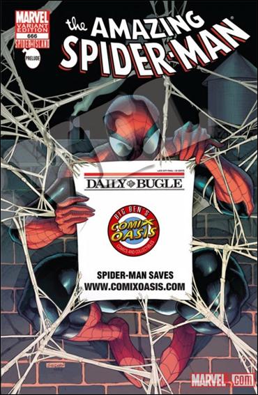 Amazing Spider-Man (1963) issue 666-MM Big Ben's Comix Oasis Daily Bugle Cover