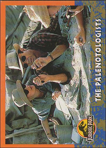 Jurassic Park (Base Set) card 22 The Paleontologists