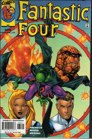 Fantastic Four (1998) issue 35-B Standard Cover