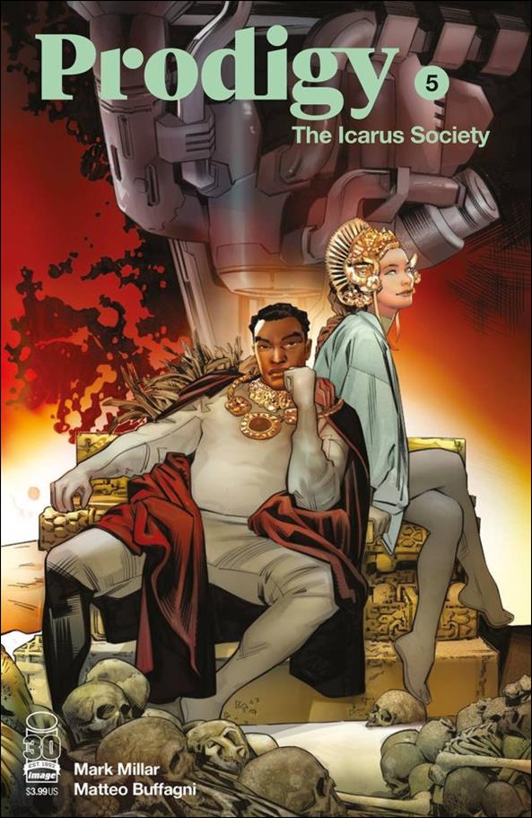 Prodigy: The Icarus Society issue 5 Matteo Buffagni Cover