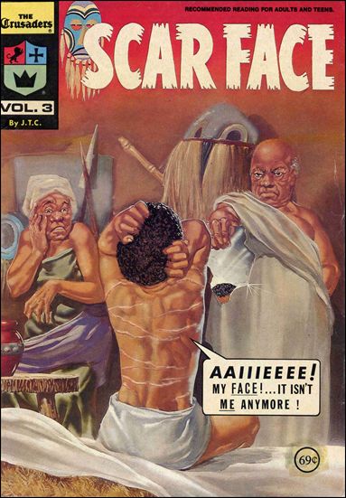 Crusaders (1974) issue 3-B 69 Cent Price Cover