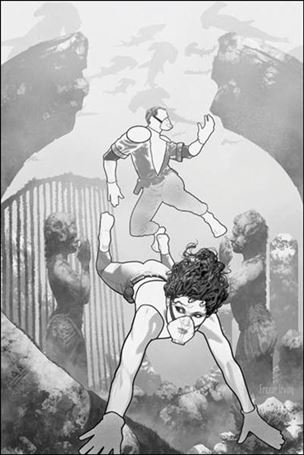 Higher Earth issue 6-D Frazer Irving 1:25 Black and White Virgin Cover