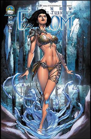 Michael Turner's Fathom (2013) issue 5-B Emilio Laiso Cover