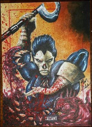 2013 Valiant Comics Preview Trading Card Set (Sketch Card Subset) card MiG-01