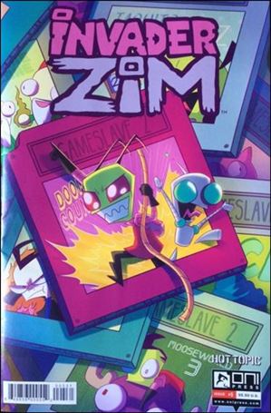 Invader Zim issue 5-C Katy Farina Hot Topic Cover