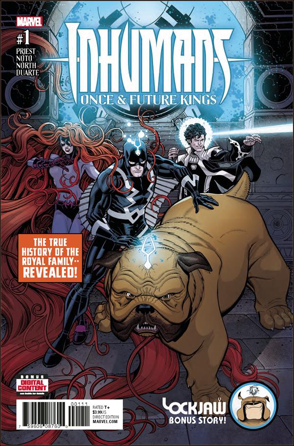 Inhumans: Once and Future Kings issue 1 Nick Bradshaw Cover