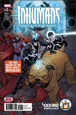 Inhumans: Once and Future Kings issue 1 Nick Bradshaw Cover