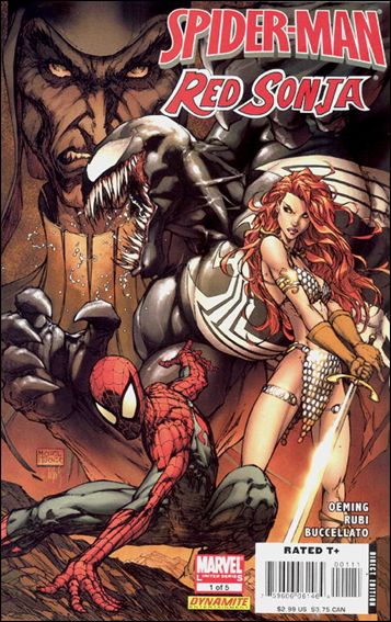 Spider-Man/Red Sonja issue 1 Standard Cover