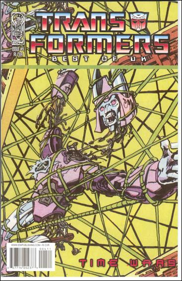 Transformers: Best of UK: Time Wars issue 4-B Retro Art 1:10 Cover