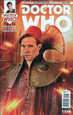 Doctor Who: The Eleventh Doctor Year Two issue 12-B Will Brooks Subscription Photo Cover