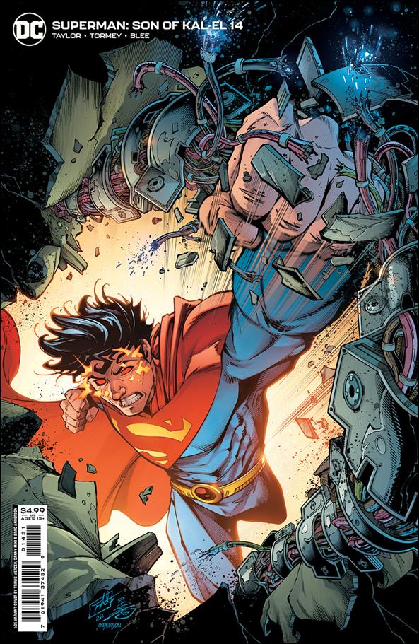 Superman: Son of Kal-El issue 14-C Travis Mercer 1:25 Cardstock Cover