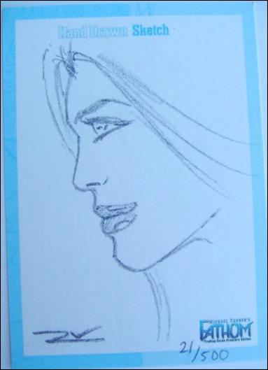 Michael Turner's Fathom (Sketch Card Subset) card R. Valdez Aspen I
