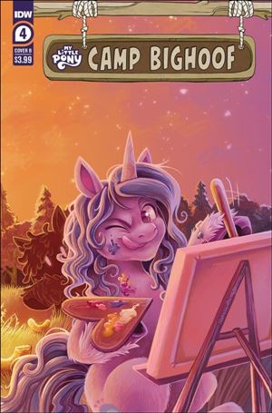 My Little Pony: Camp Bighoof issue 4-B Natalie Haines Cover