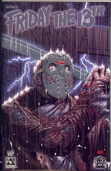 Friday the 13th Special issue 1-M Platinum Foil Cover with signed Poster 1/2100