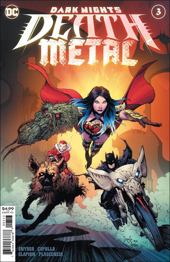 Dark Nights: Death Metal issue 3-J Greg Capullo Cover (3rd Printing)