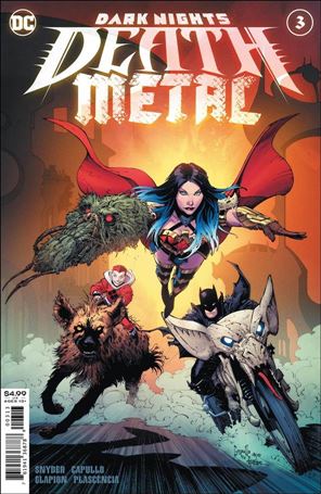 Dark Nights: Death Metal issue 3-J Greg Capullo Cover (3rd Printing)
