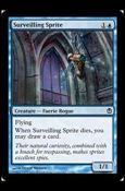 Magic the Gathering: Duel Decks: Ajani vs. Nicol Bolas card 43 Surveilling Sprite