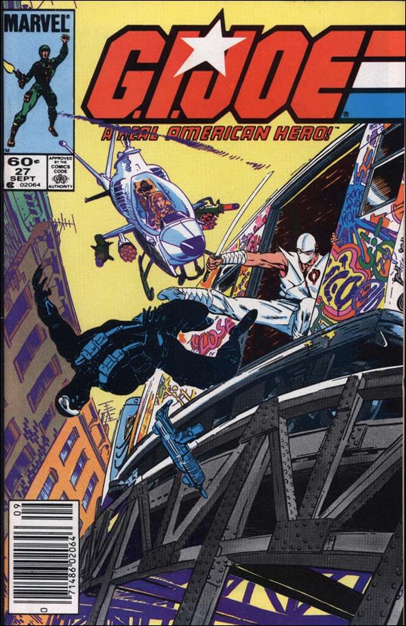 G.I. Joe: A Real American Hero issue 27-C Newsstand Cover