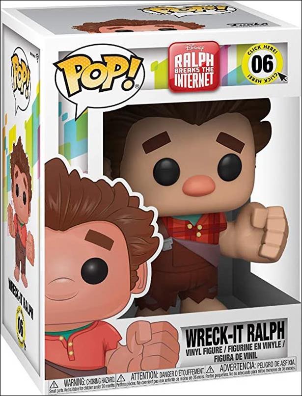 POP! Disney Wreck-It Ralph figure 6 Wreck-It Ralph