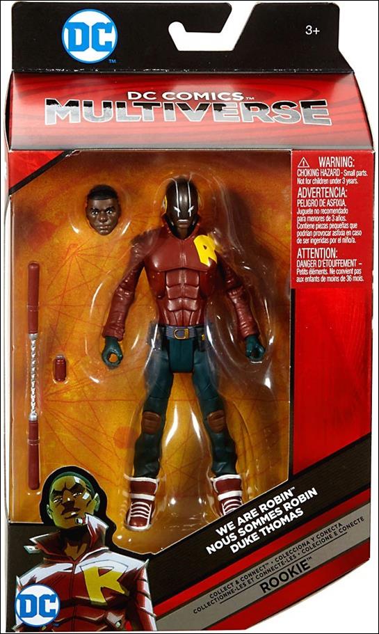 DC Comics Multiverse (Rookie Series) figure 3 We Are Robin Duke Thomas