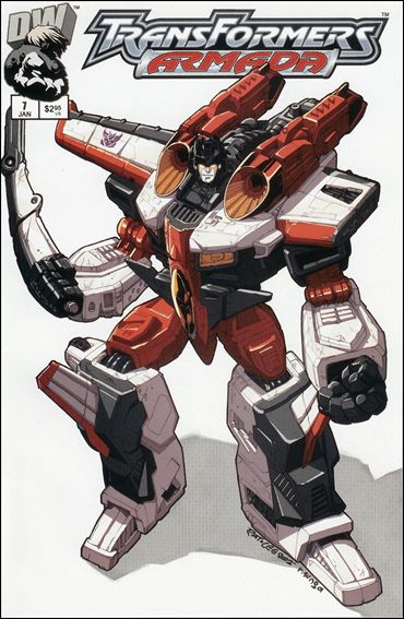 Transformers: Armada (2002) issue 7-B Pat Lee "Starscream" Cover